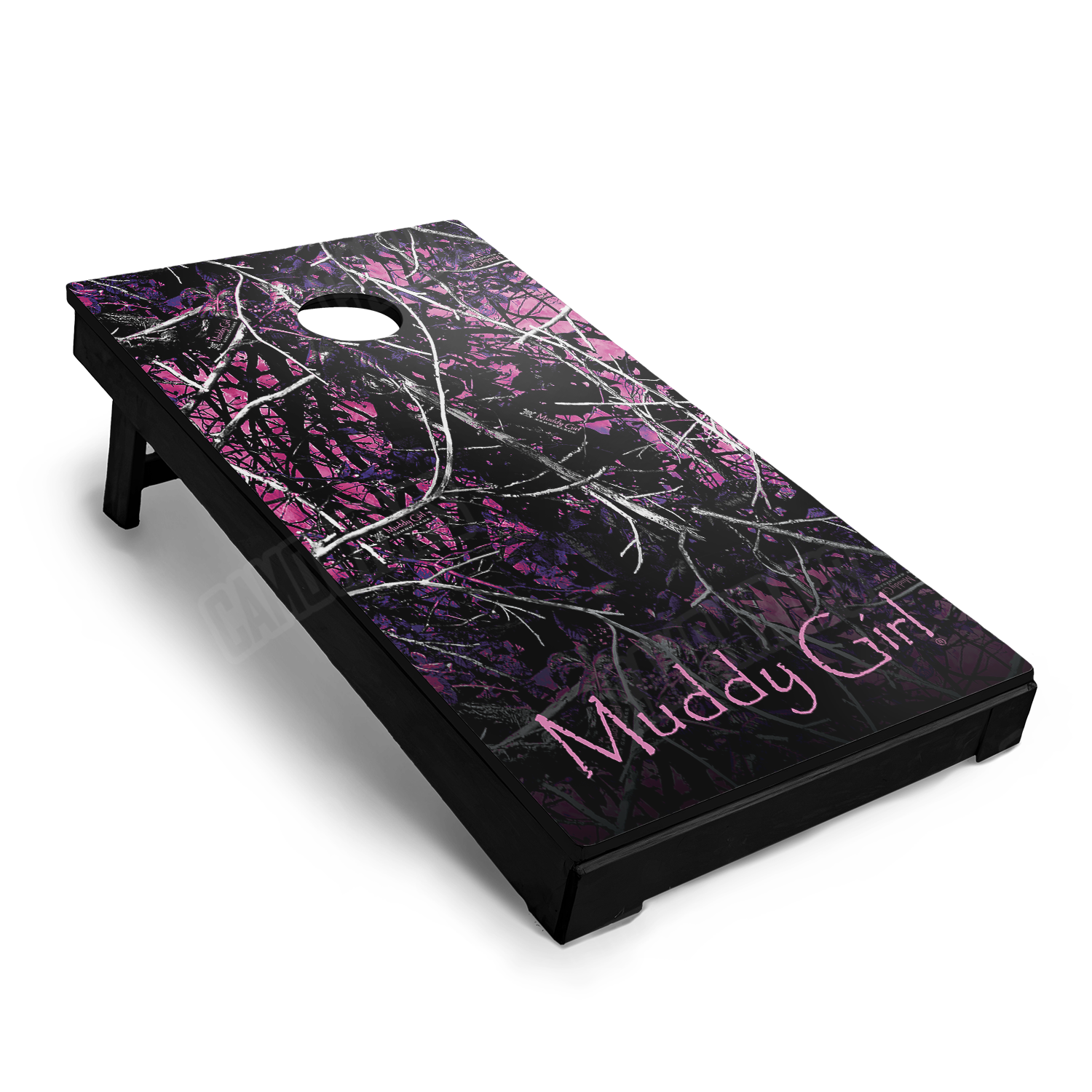 Muddy Girl Original Cornhole Vinyl Wrap