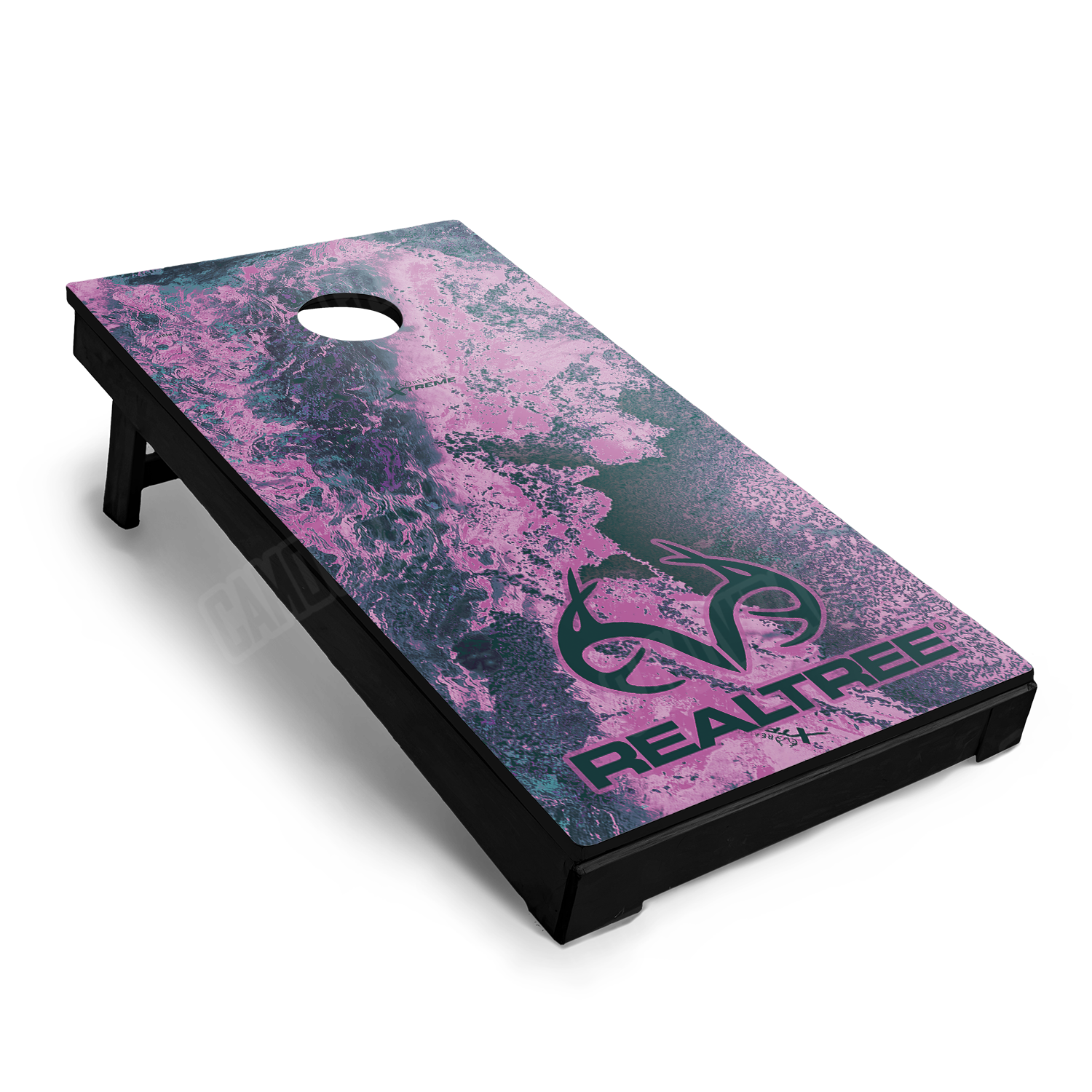 Realtree XTREME Lavender Haze Cornhole Vinyl Wrap