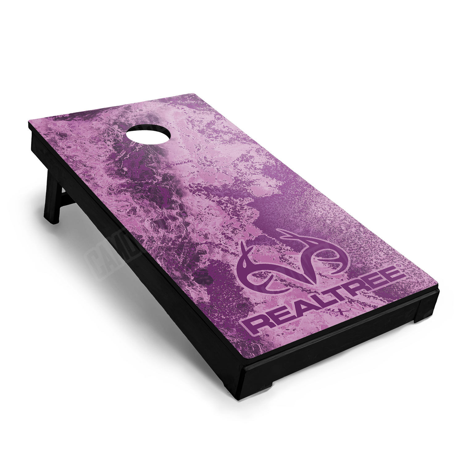 Realtree XTREME Passion Pink Cornhole Vinyl Wrap