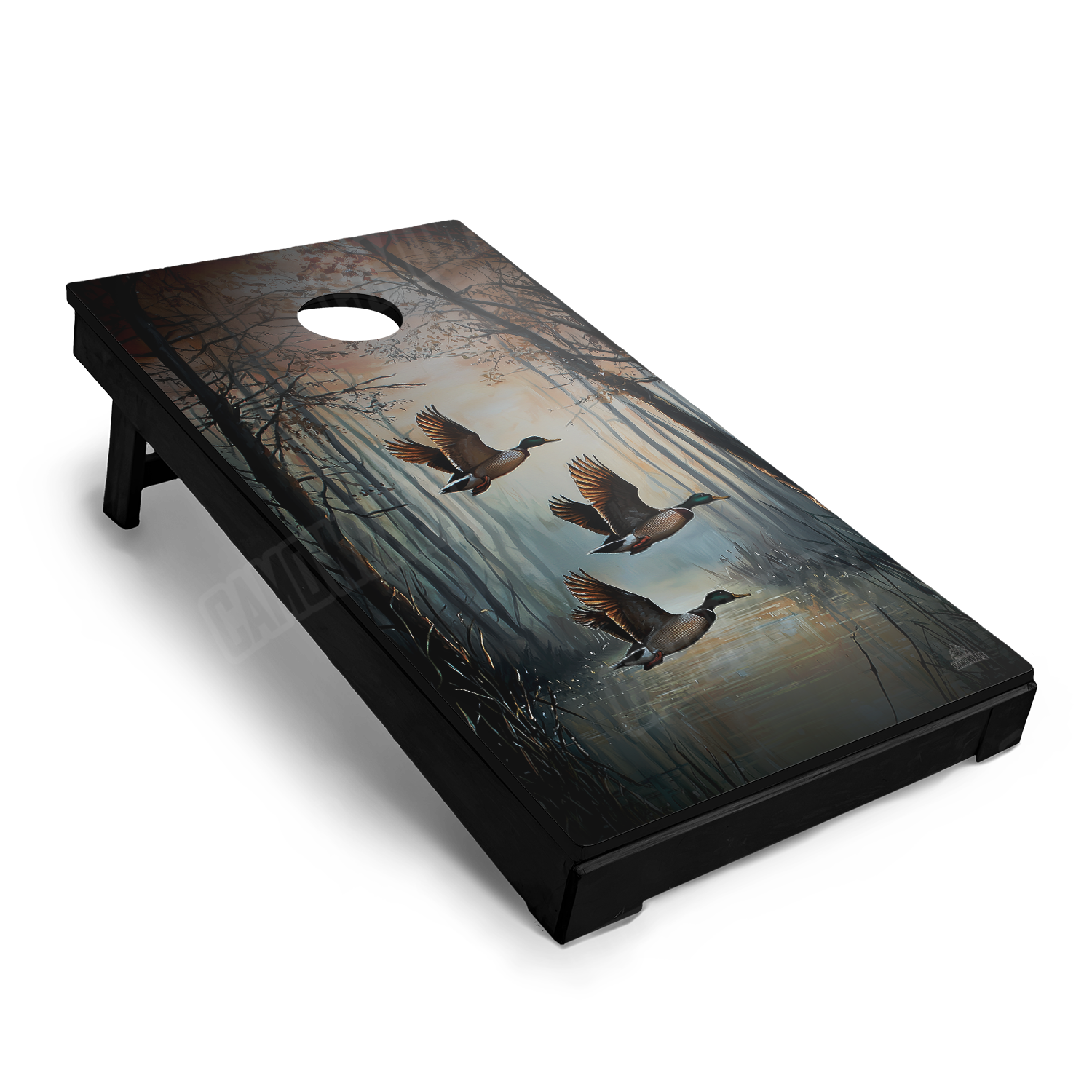 Wildlife Ducks Cornhole Vinyl Wrap