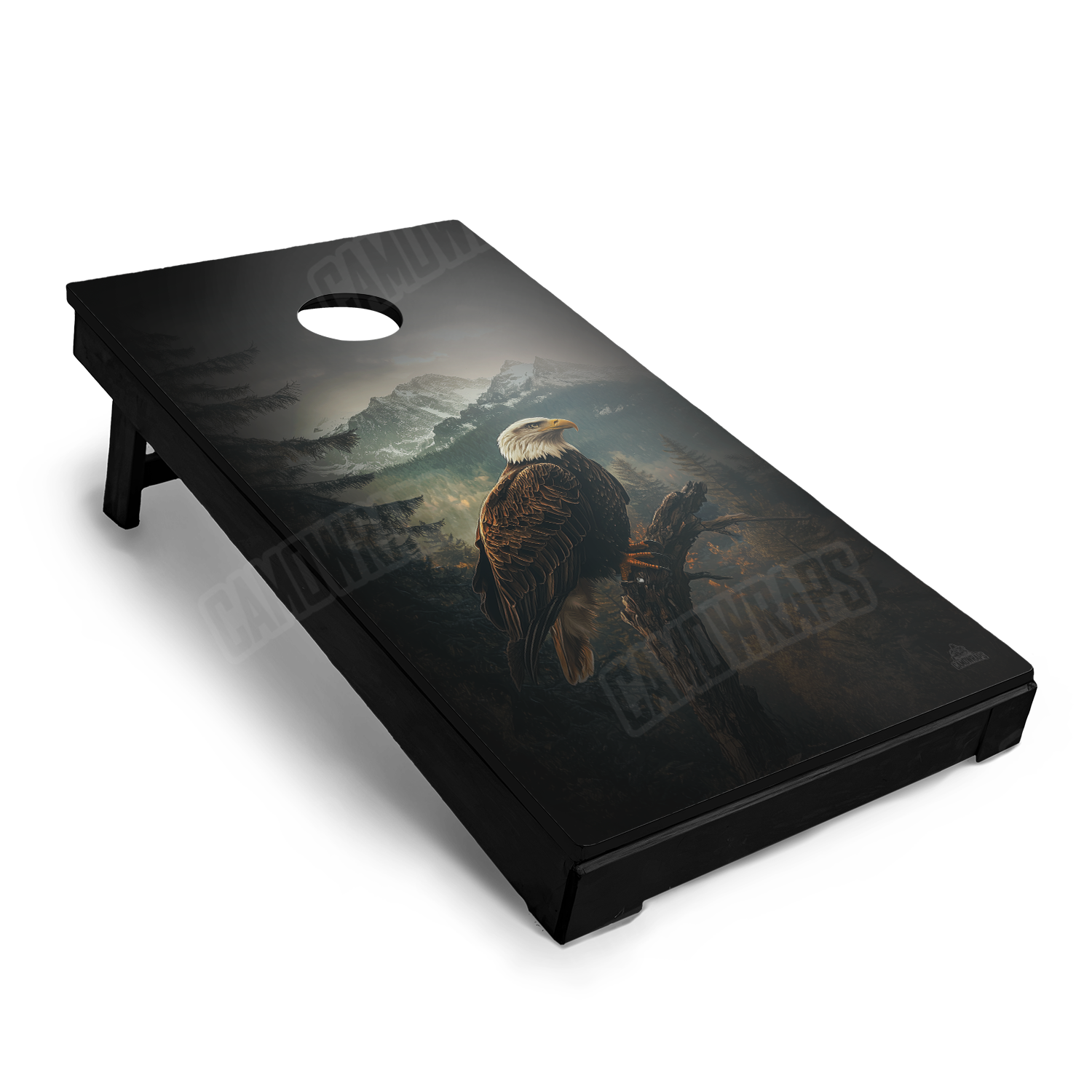 Wildlife Eagle Cornhole Vinyl Wrap