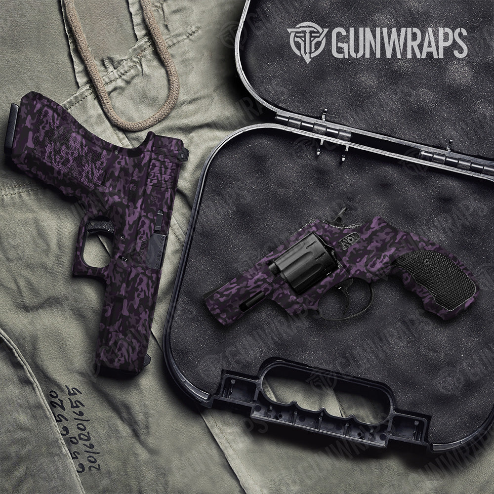 Handgun Classic Darkwing Camo Gun Skin Vinyl Wrap