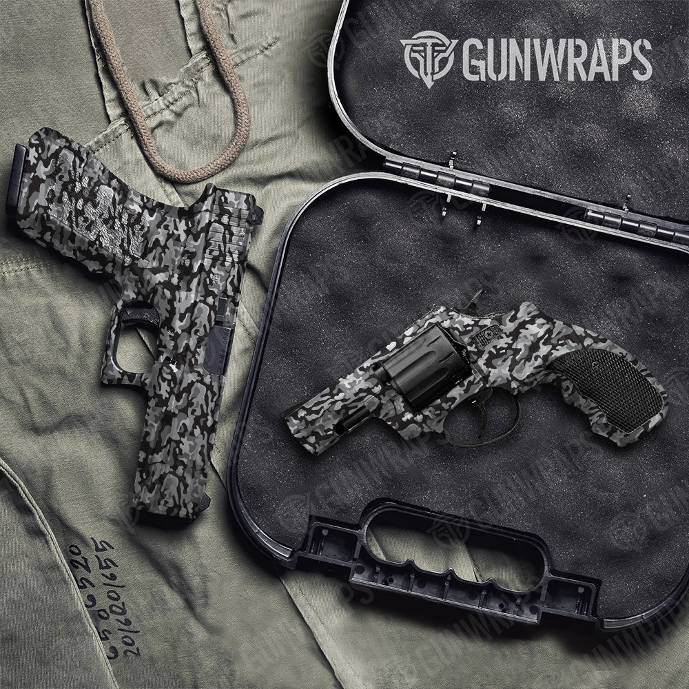 Handgun Classic Urban Night Camo Gun Skin Vinyl Wrap