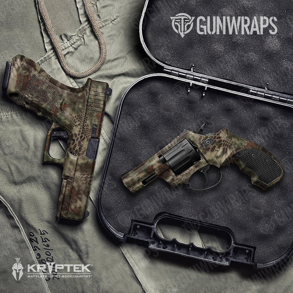 Handgun Kryptek Mandrake Camo Gun Skin Vinyl Wrap