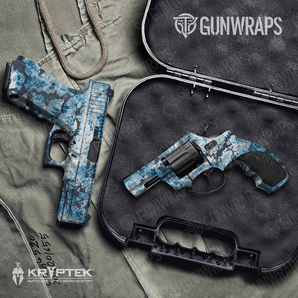 Handgun Kryptek Obskura Litus Camo Gun Skin Vinyl Wrap