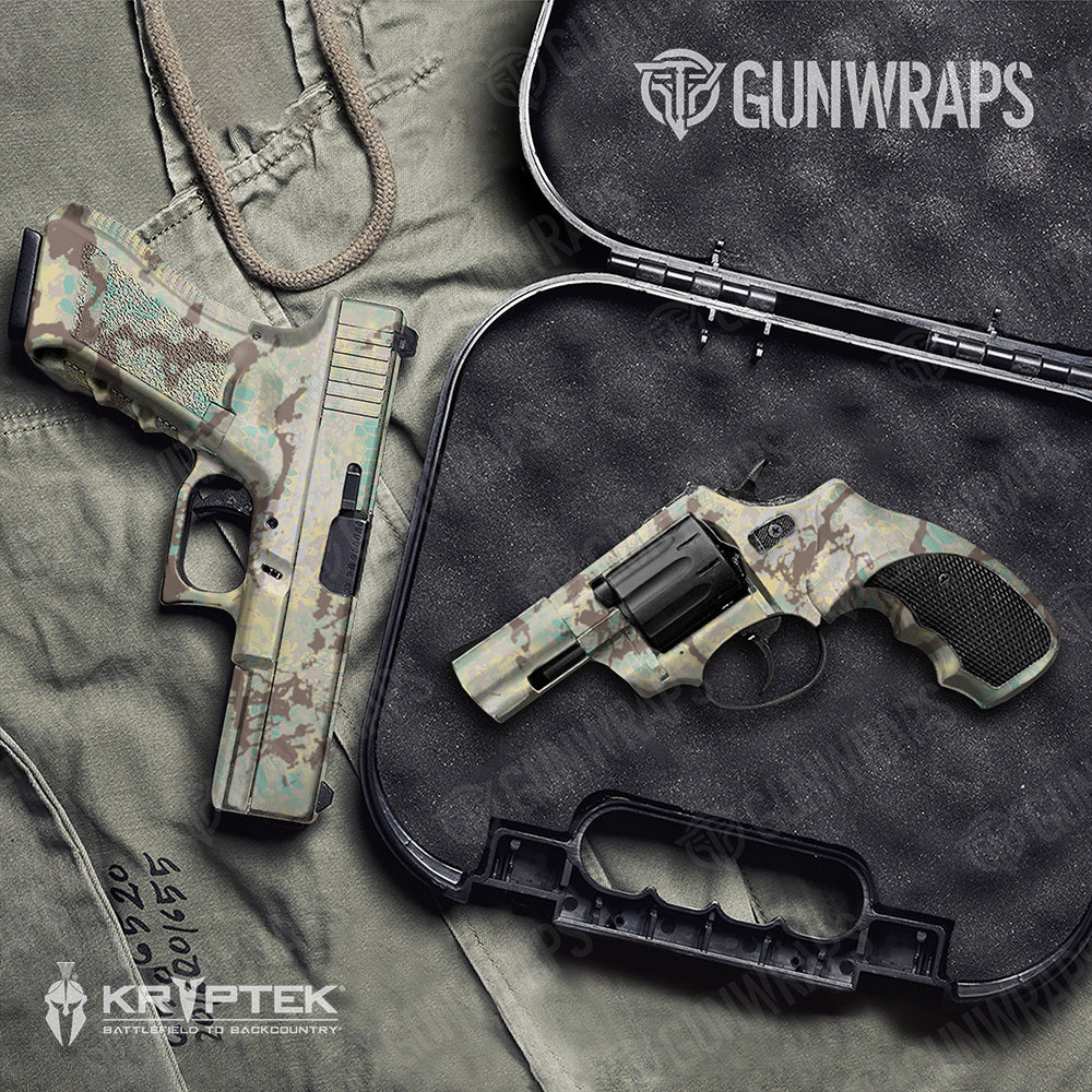 Handgun Kryptek Obskura Sundarban Camo Gun Skin Vinyl Wrap