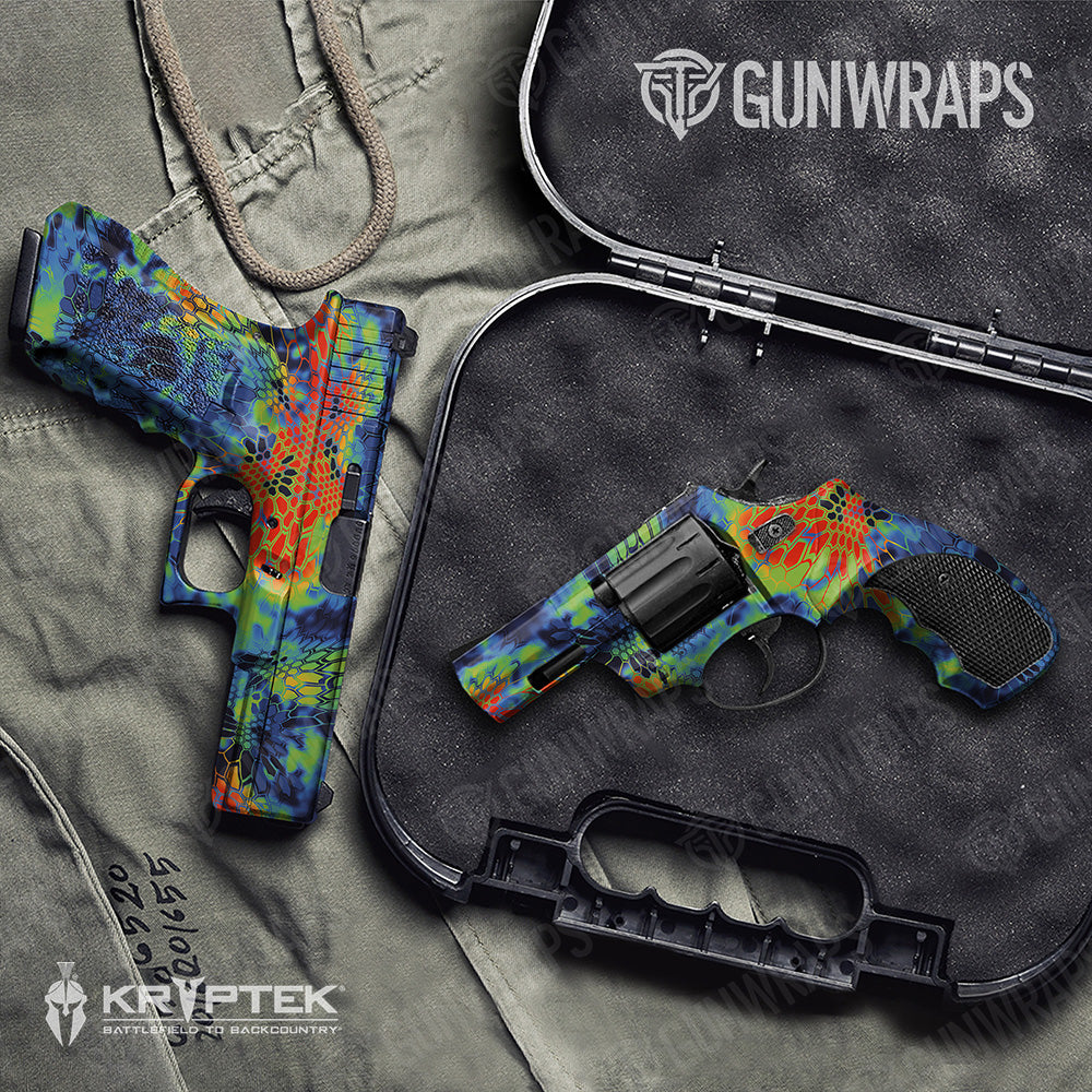 Handgun Kryptek Thermal Camo Gun Skin Vinyl Wrap