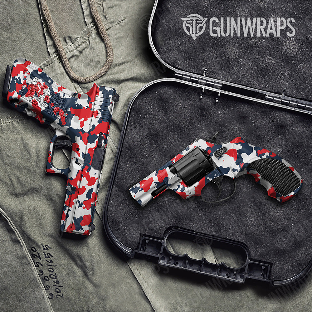 Handgun Cumulus America Camo Gun Skin Vinyl Wrap