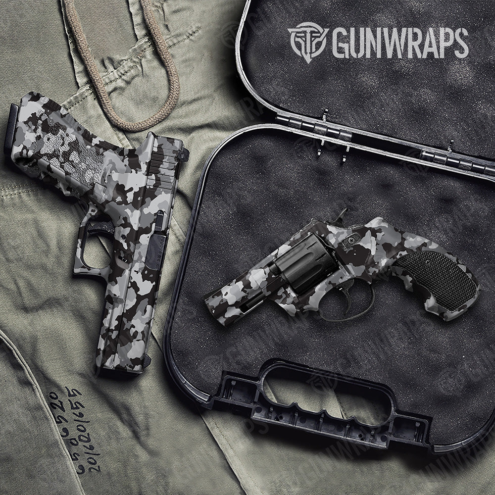 Handgun Cumulus Urban Night Camo Gun Skin Vinyl Wrap