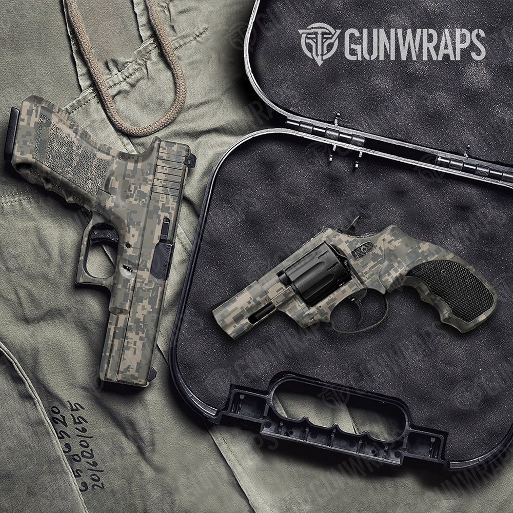 Handgun Digital Army Camo Gun Skin Vinyl Wrap