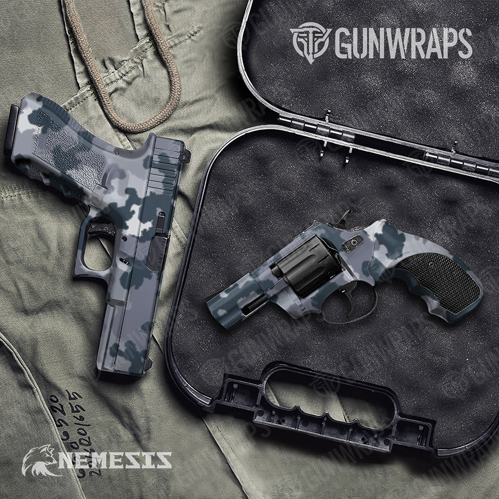 Handgun Nemesis Night Ops Camo Gun Skin Vinyl Wrap