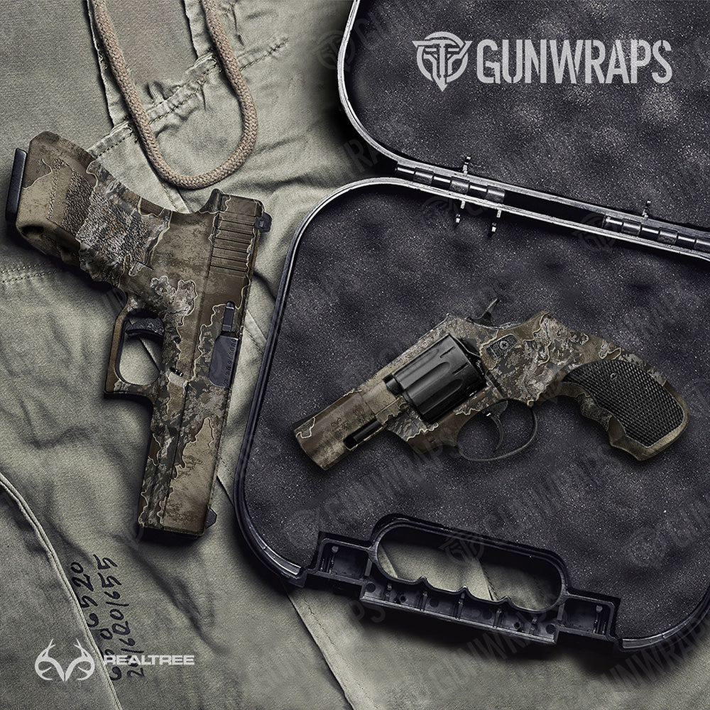 Handgun Realtree Excape Camo Gun Skin Vinyl Wrap