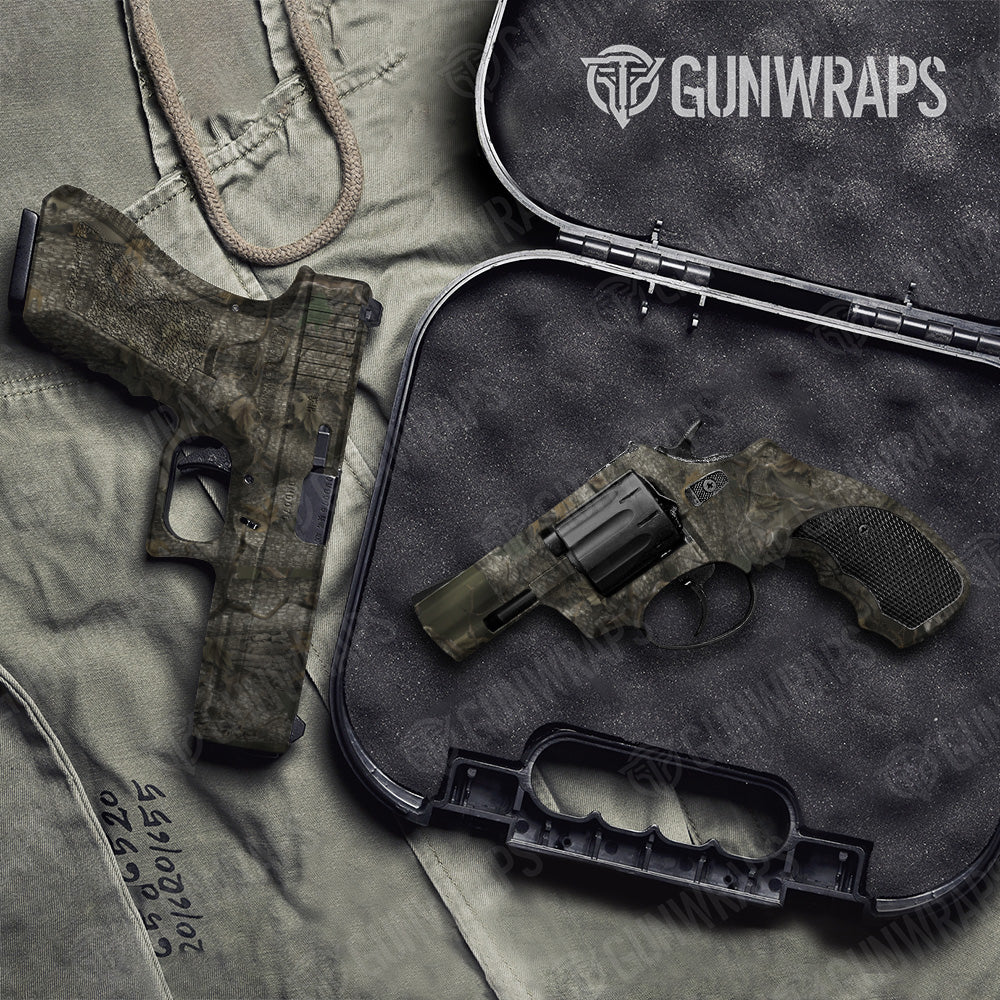 Handgun Nature Forest Camo Gun Skin Vinyl Wrap