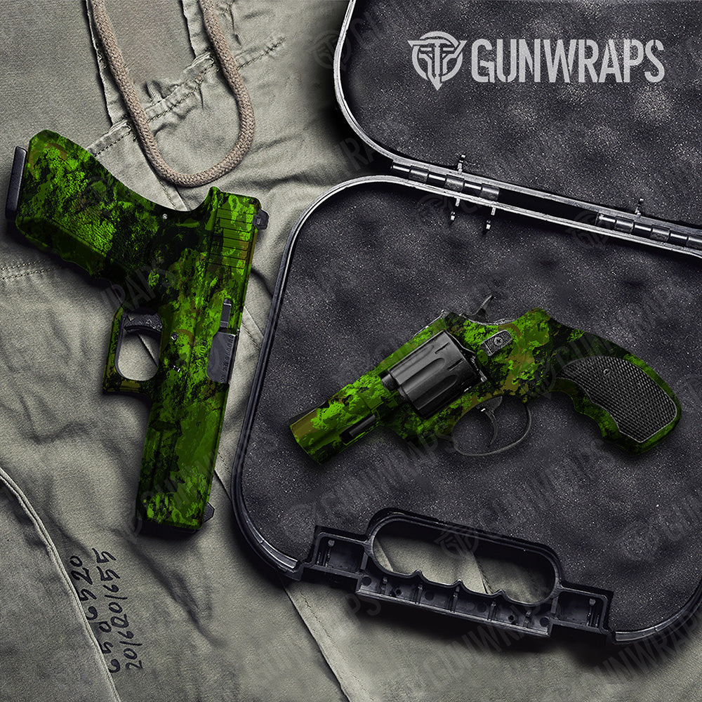 Handgun Substrate Saskatoon Camo Gun Skin Vinyl Wrap