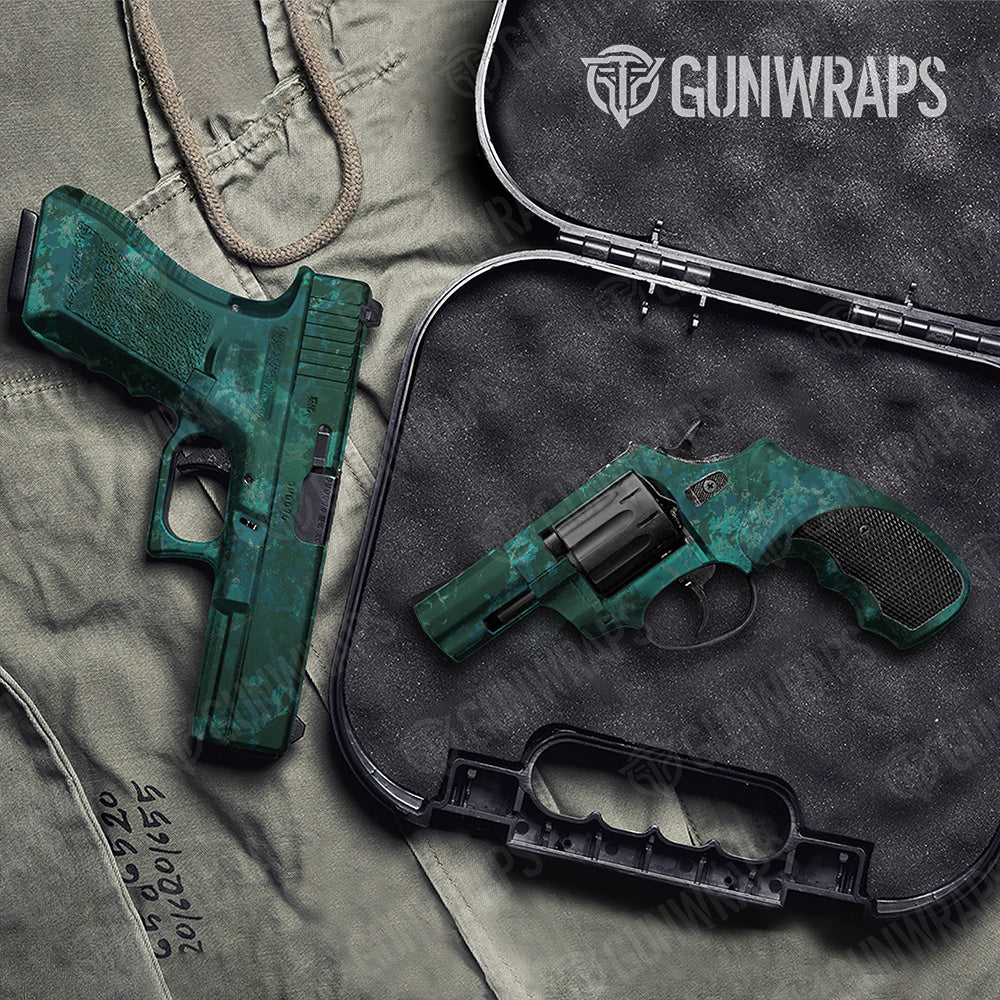 Handgun Substrate Shellback Camo Gun Skin Vinyl Wrap