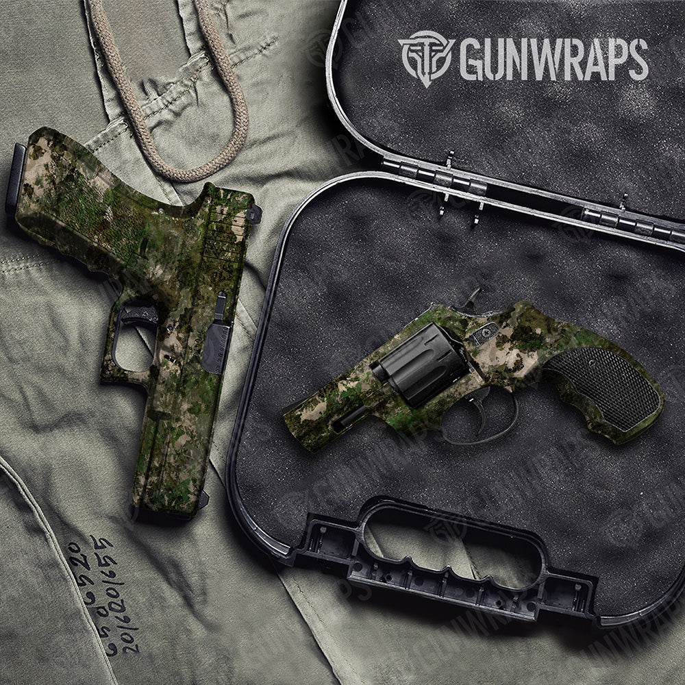 Handgun Substrate Shift Camo Gun Skin Vinyl Wrap