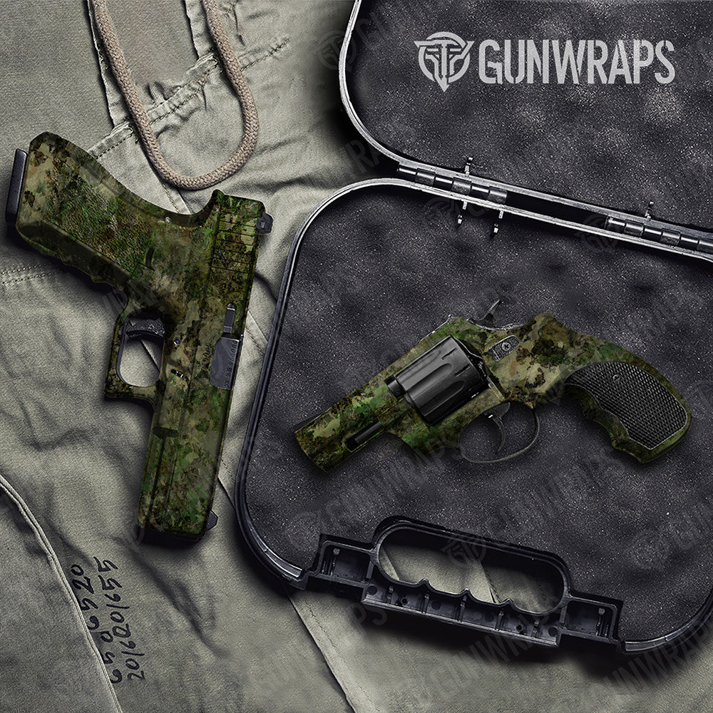 Handgun Substrate Shroud Camo Gun Skin Vinyl Wrap