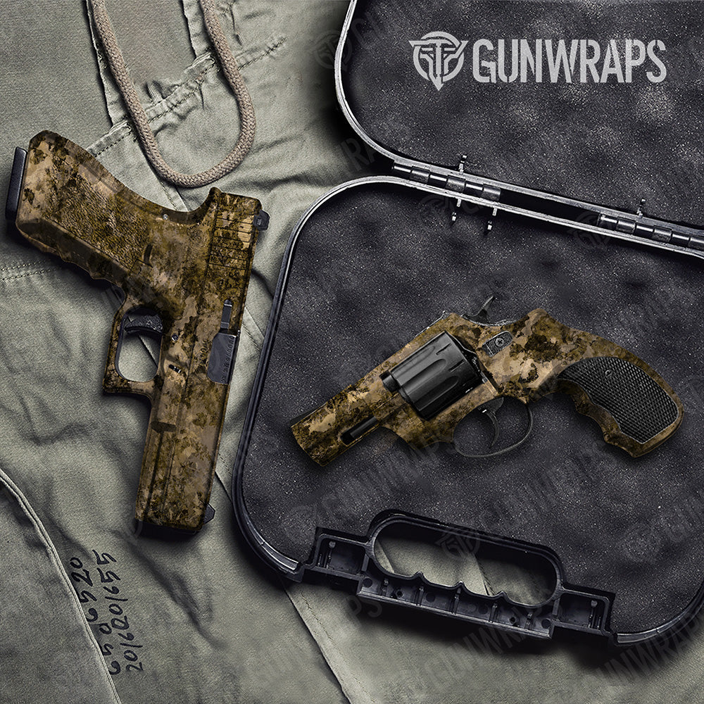 Handgun Substrate Sniper Camo Gun Skin Vinyl Wrap