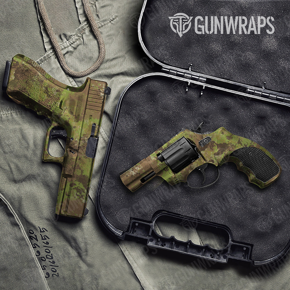 Handgun Substrate Springfield Camo Gun Skin Vinyl Wrap