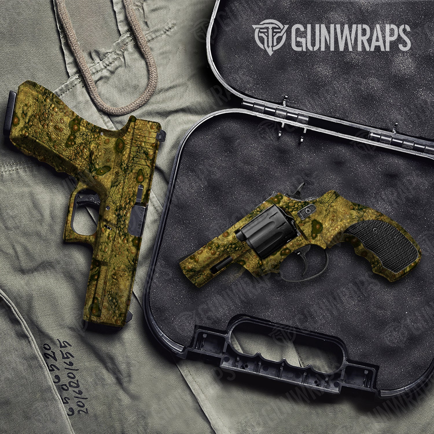 Handgun Toadaflage Goblin Camo Gun Skin Vinyl Wrap