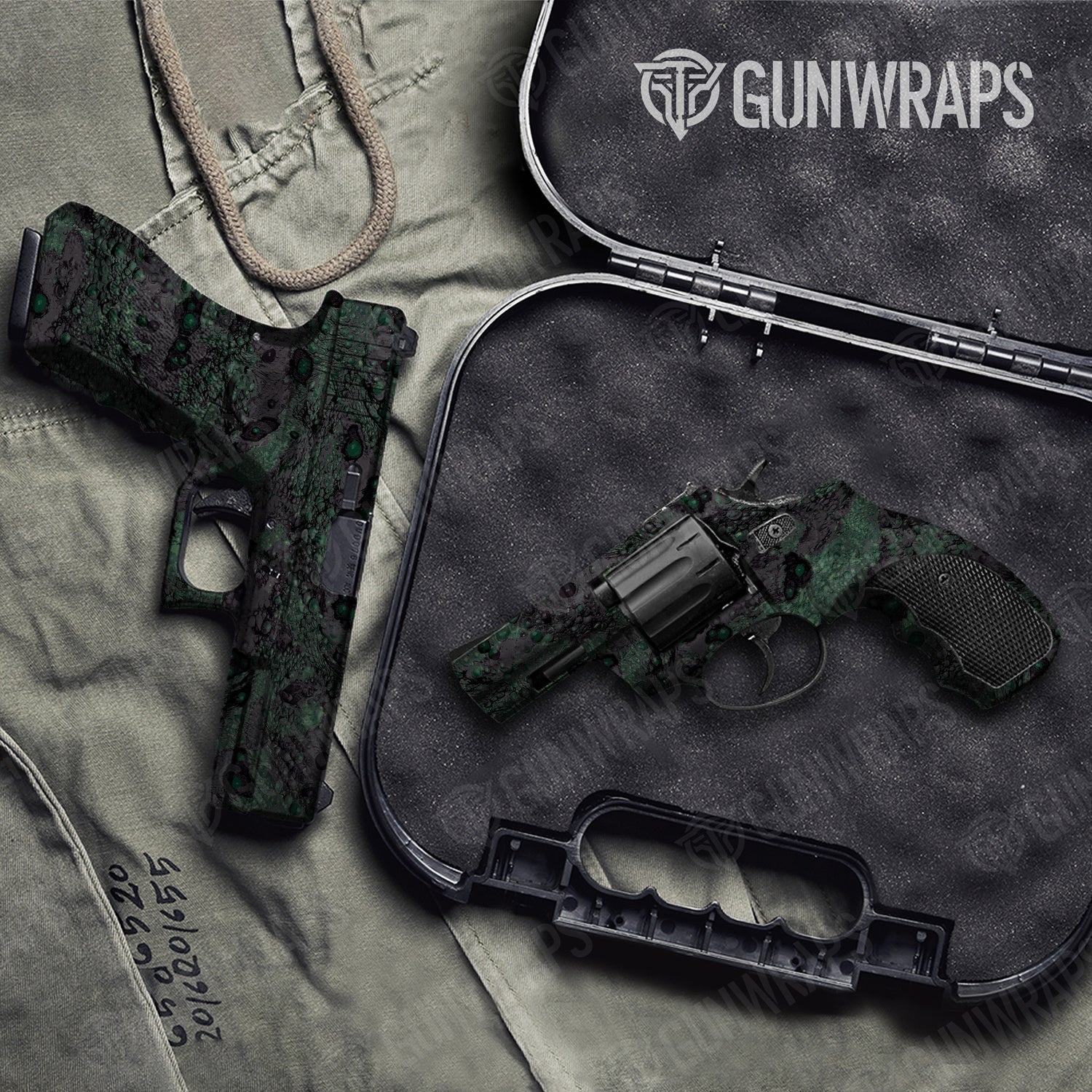 Handgun Toadaflage Graveyard Camo Gun Skin Vinyl Wrap