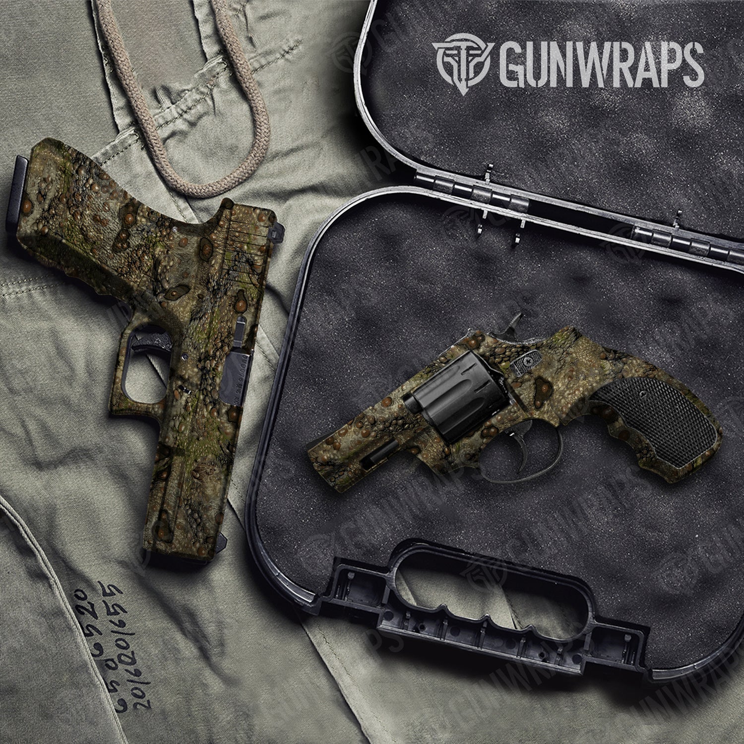 Handgun Toadaflage Original Camo Gun Skin Vinyl Wrap