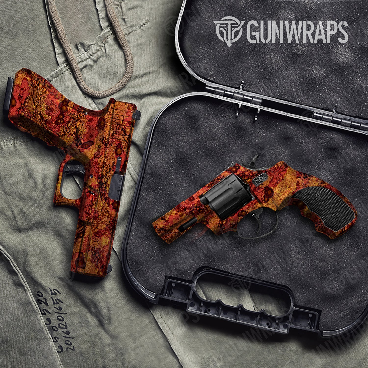 Handgun Toadaflage Phoenix Camo Gun Skin Vinyl Wrap