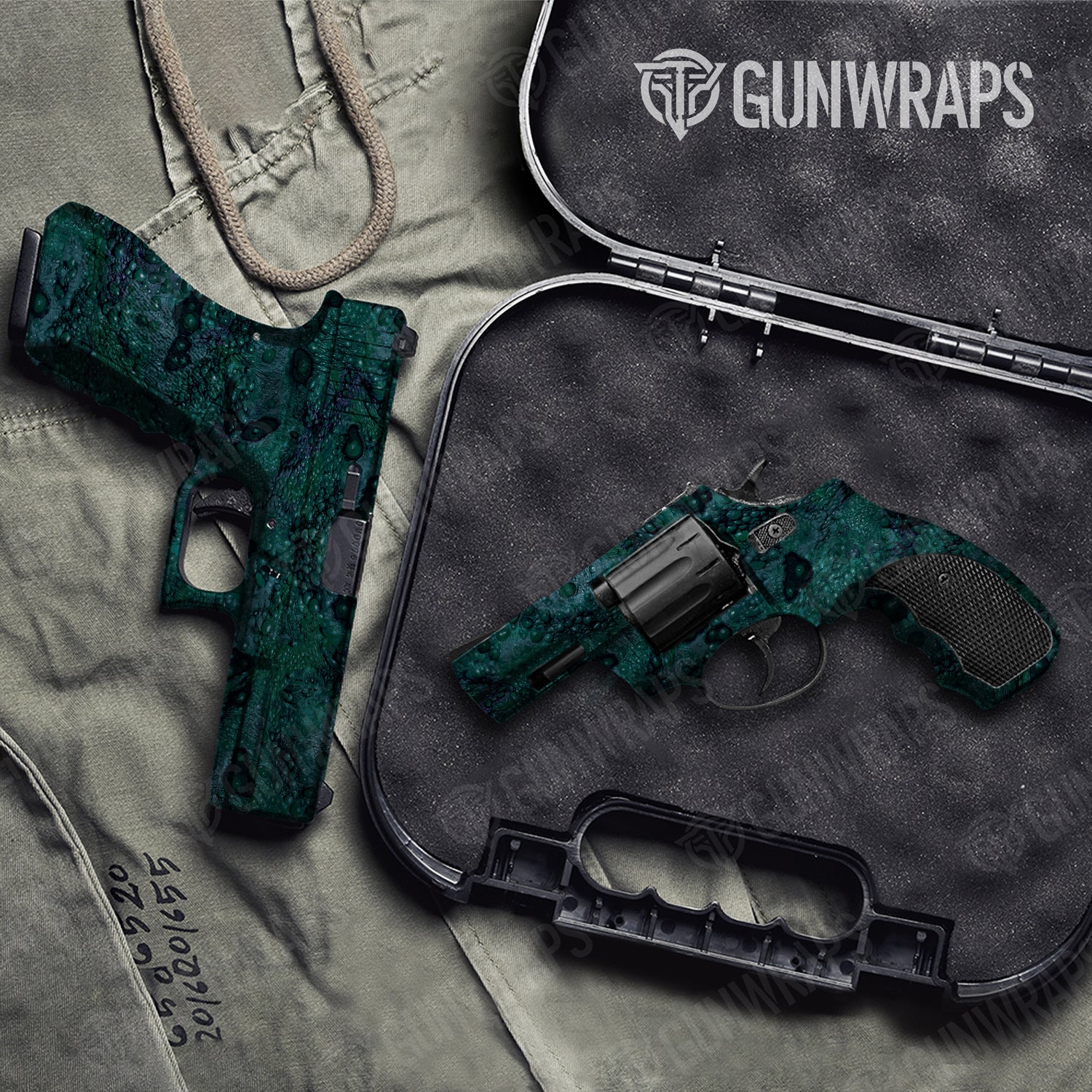 Handgun Toadaflage Swamp Monster Camo Gun Skin Vinyl Wrap