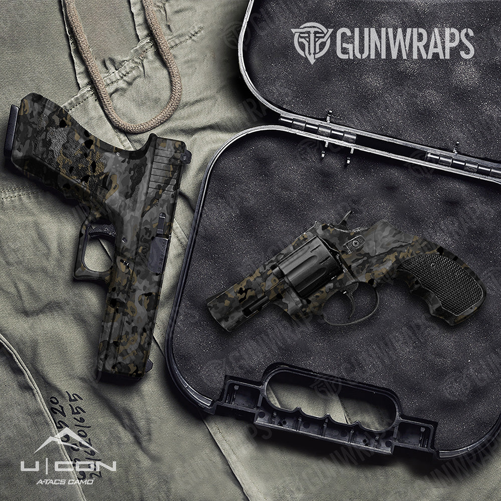 Handgun Ucon Stealth Camo Gun Skin Vinyl Wrap