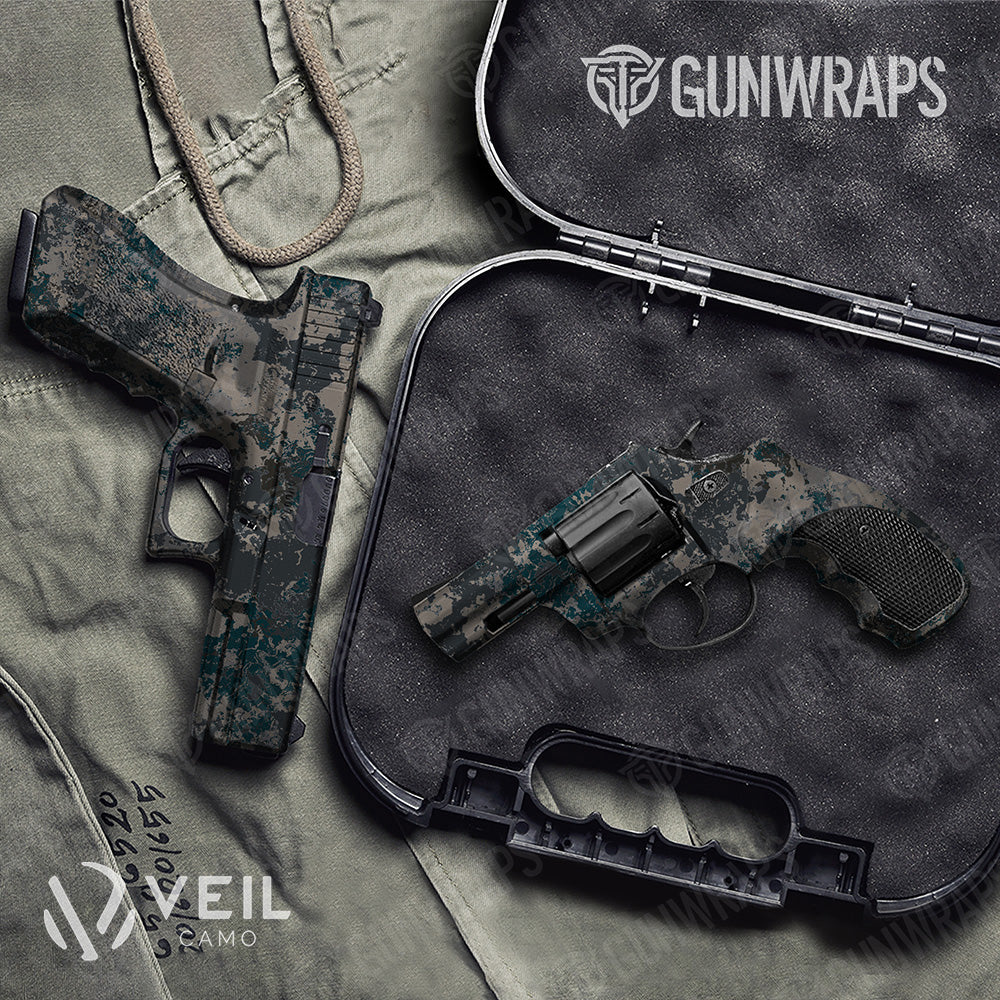 Handgun Veil Ops Enforcer Camo Gun Skin Vinyl Wrap