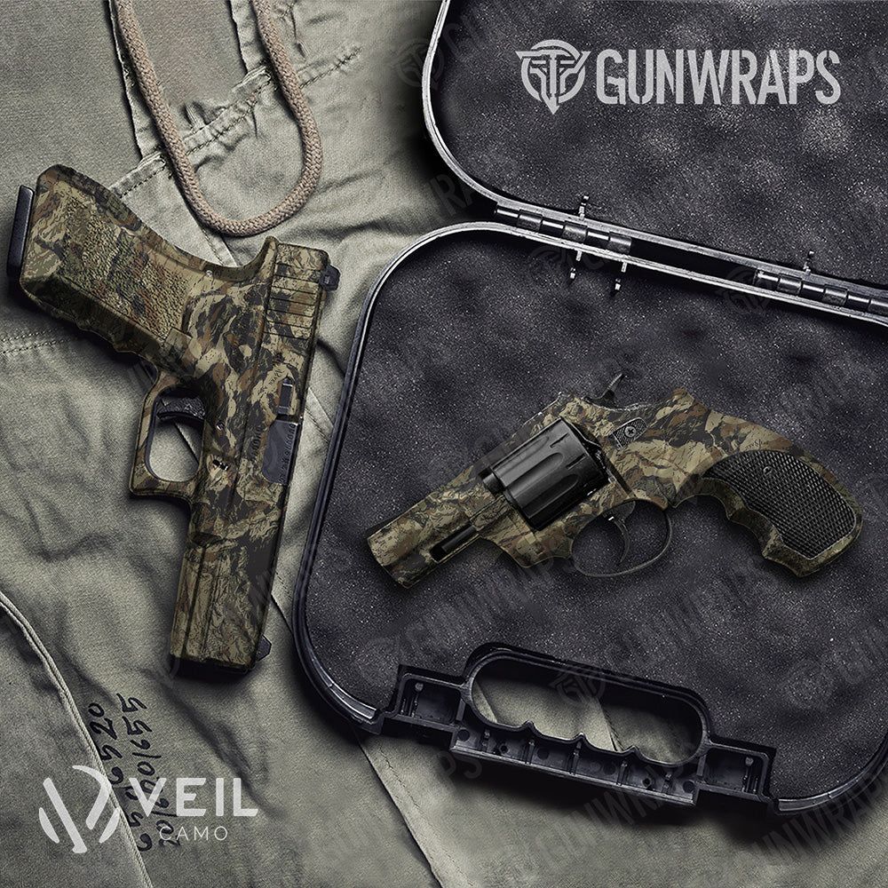 Handgun Veil Rumba Barren Camo Gun Skin Vinyl Wrap