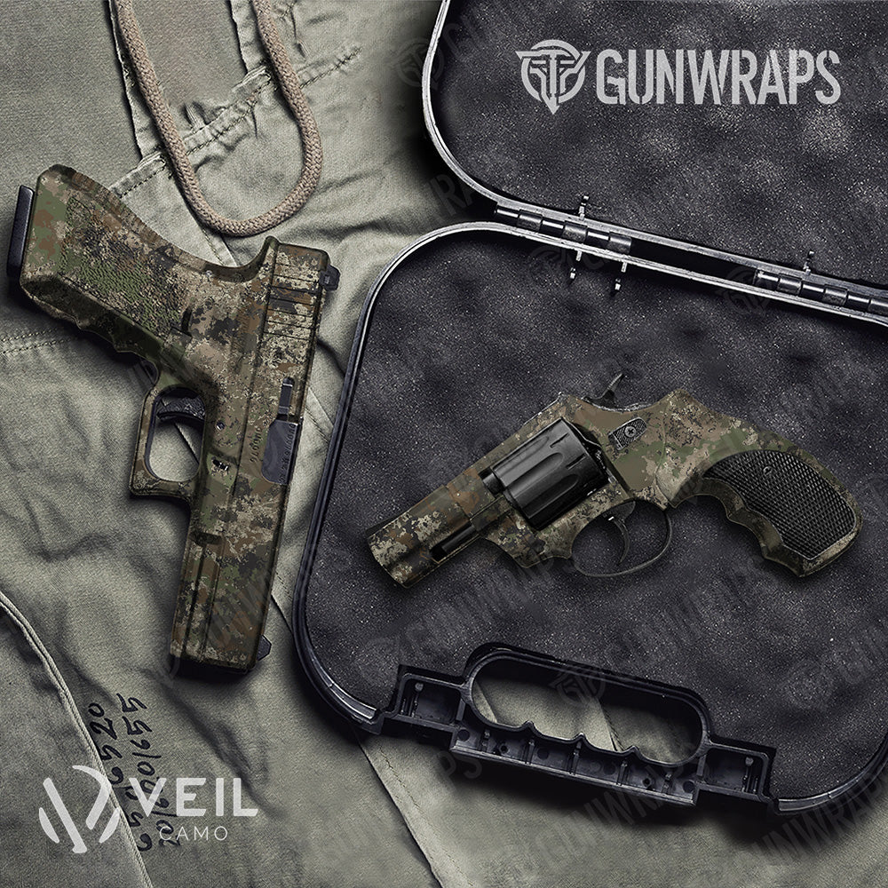 Handgun Veil Stalker Camo Gun Skin Vinyl Wrap