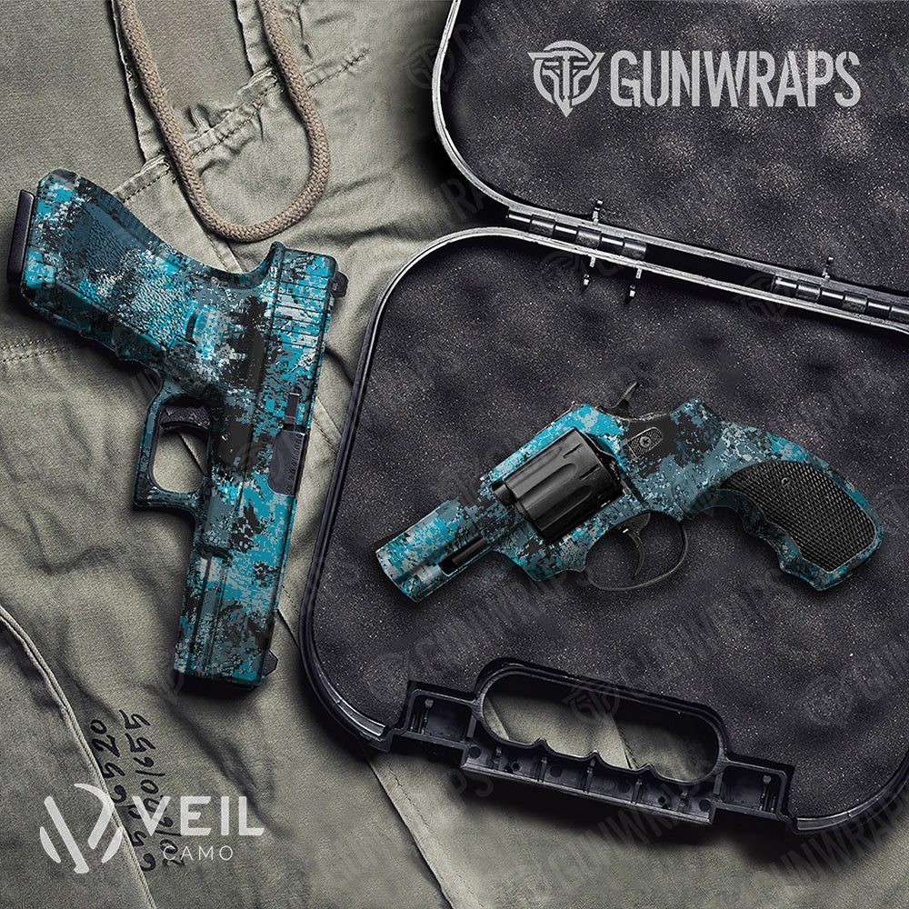 Handgun Veil Stryk Womens Camo Gun Skin Vinyl Wrap