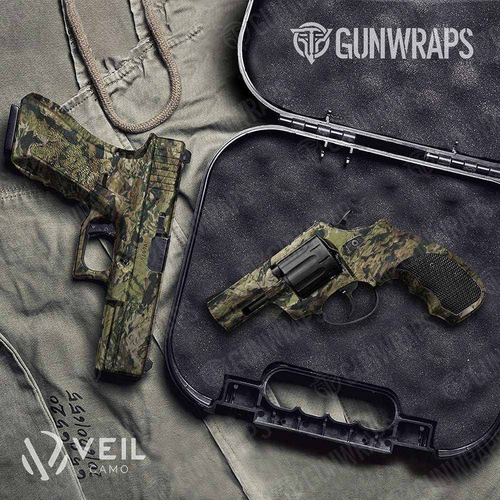 Handgun Veil Tac Multitac Camo Gun Skin Vinyl Wrap