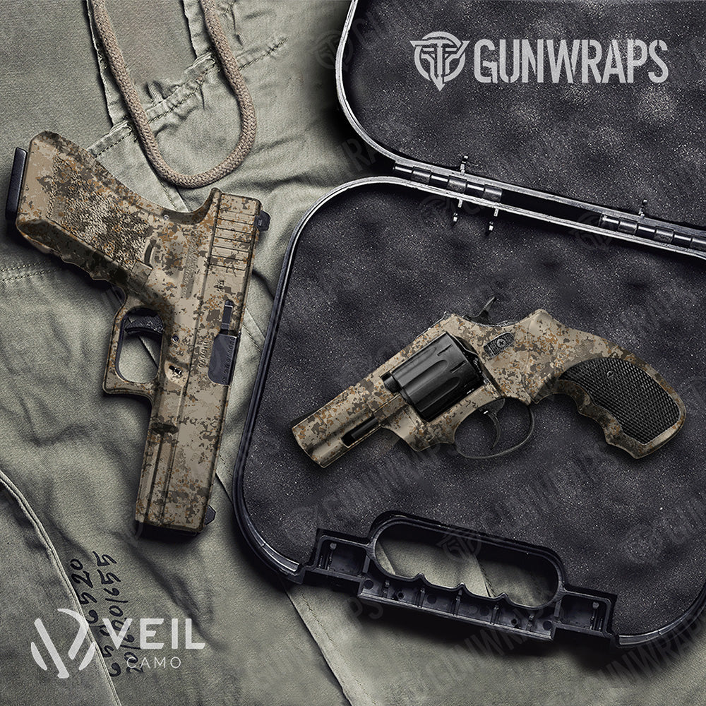 Handgun Veil Terra A Camo Gun Skin Vinyl Wrap