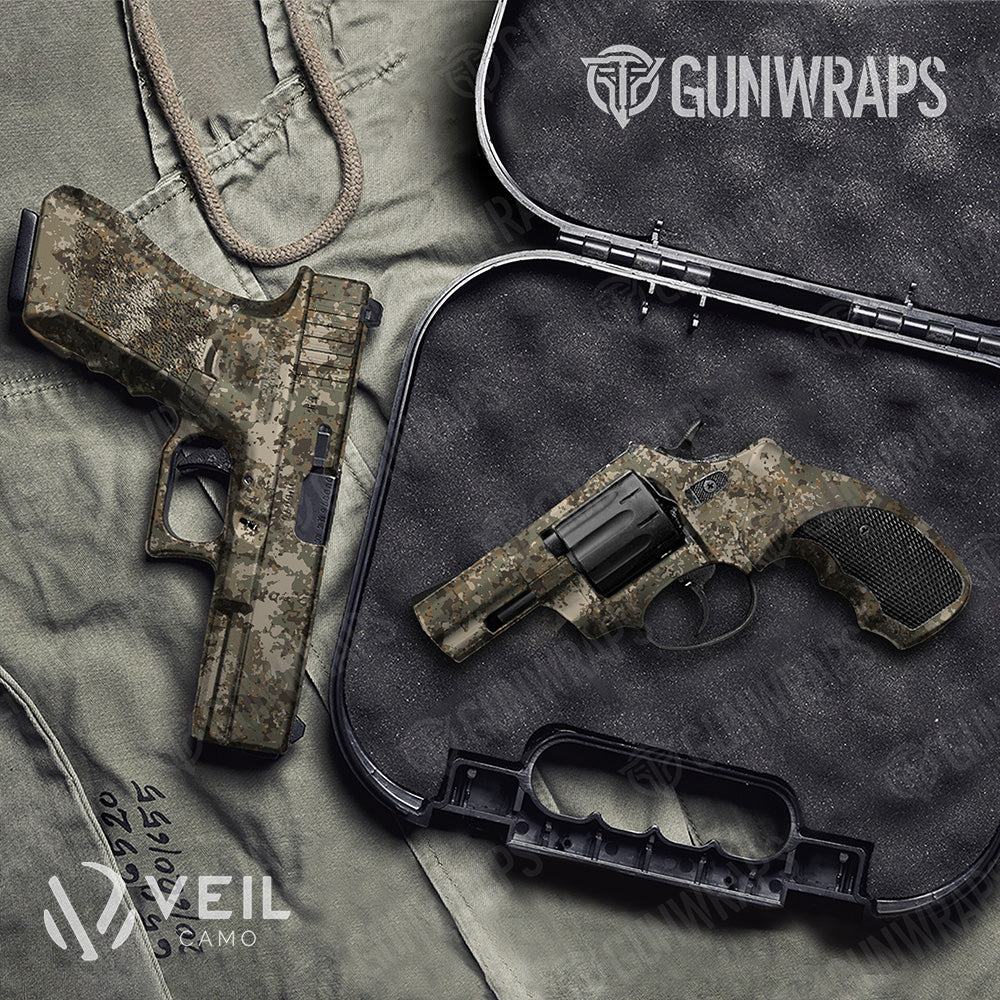 Handgun Veil Terra G Camo Gun Skin Vinyl Wrap