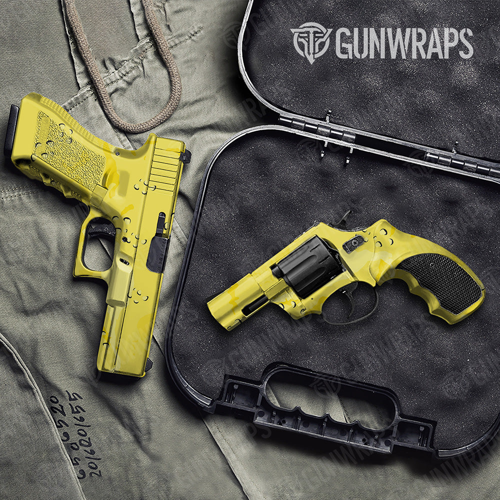 Handgun Battle Storm XL Elite Yellow Camo Gun Skin Vinyl Wrap