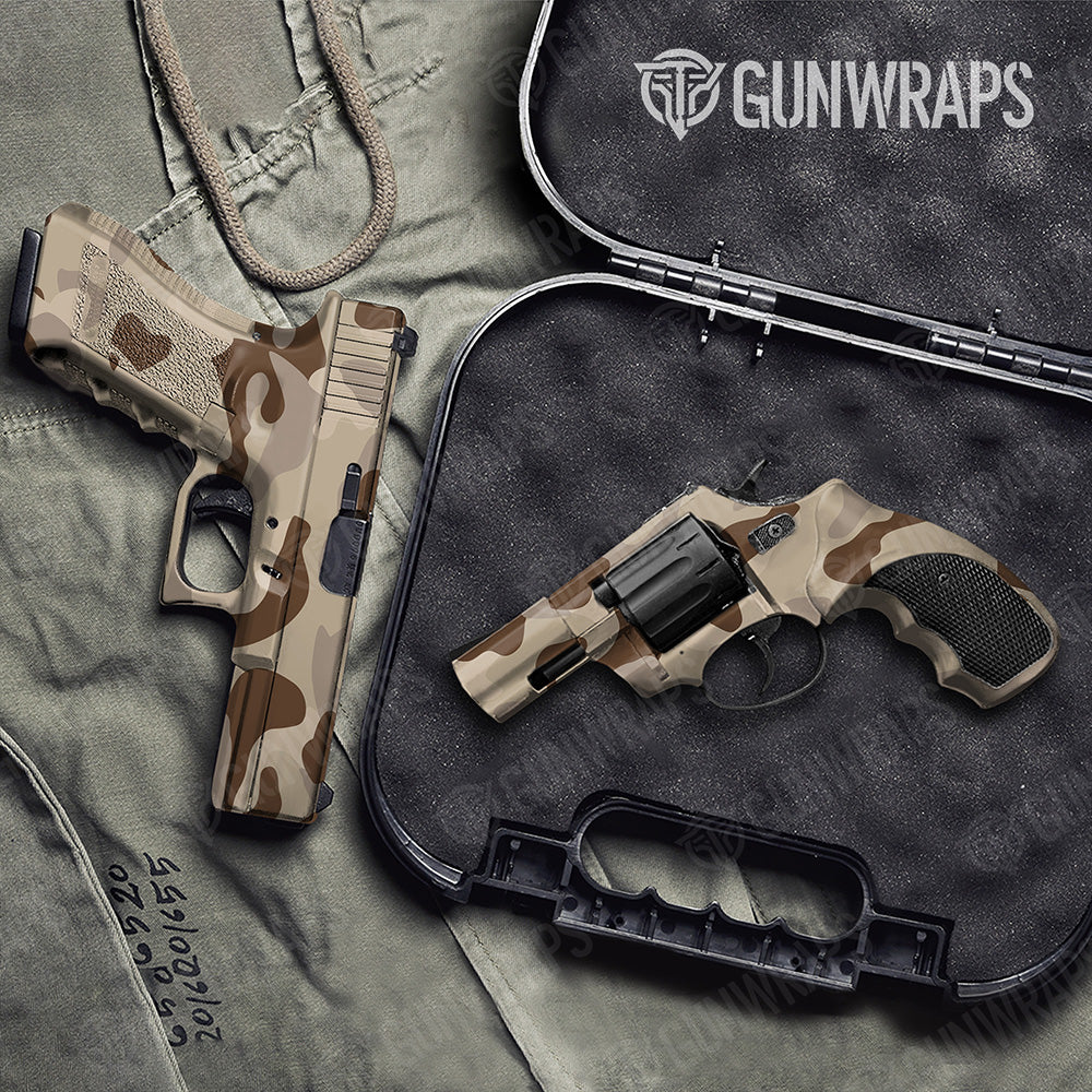 Handgun Classic XL Desert Camo Gun Skin Vinyl Wrap