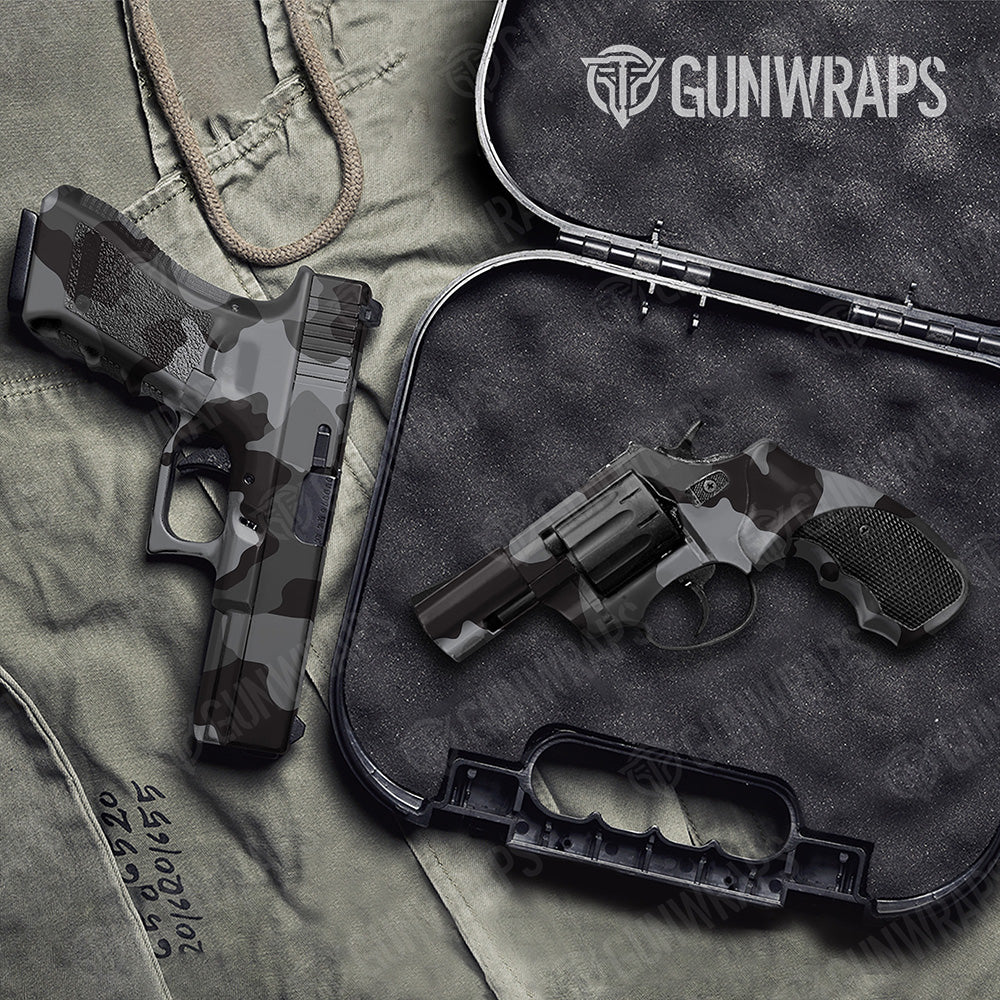 Handgun Cumulus XL Midnight Camo Gun Skin Vinyl Wrap