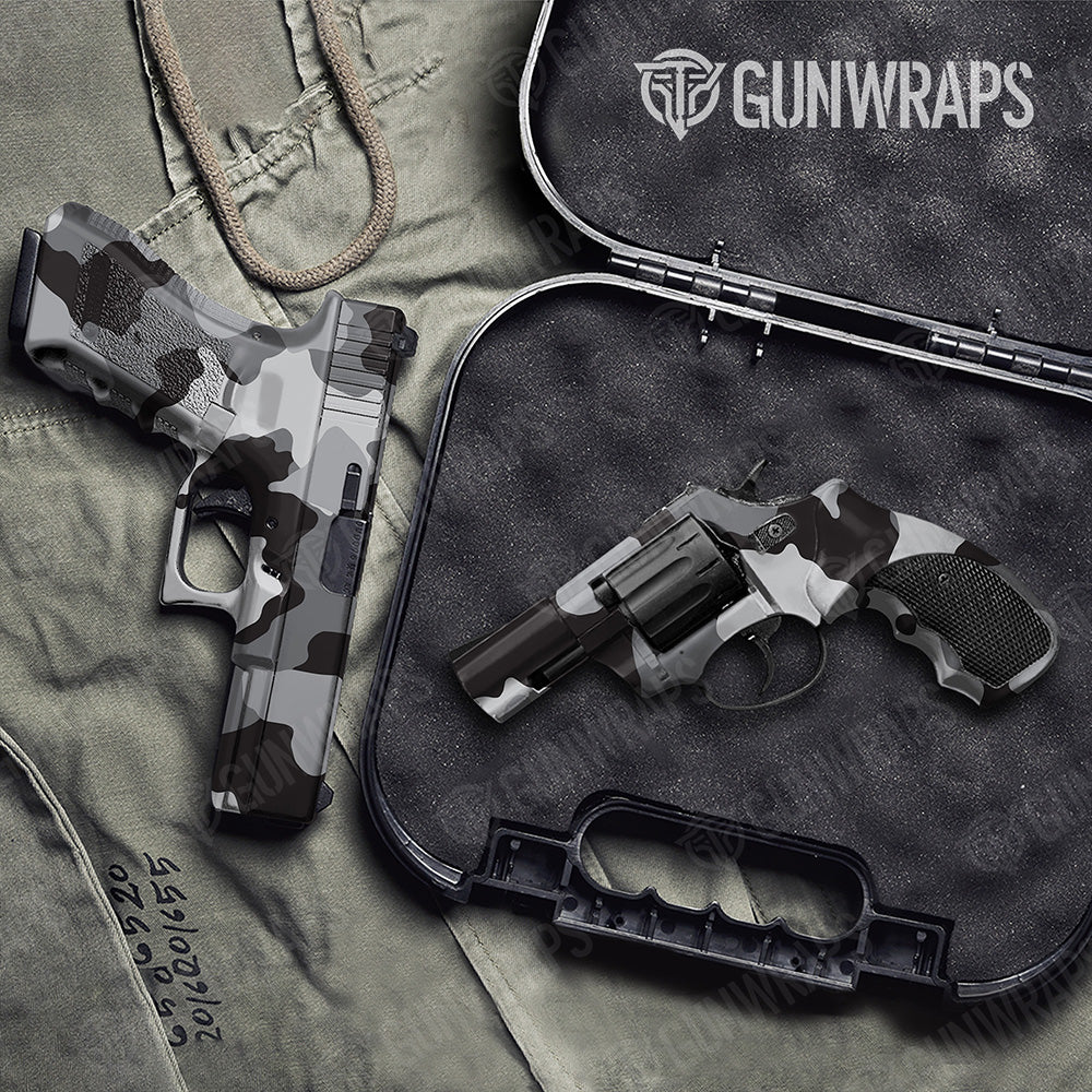 Handgun Cumulus XL Urban Night Camo Gun Skin Vinyl Wrap