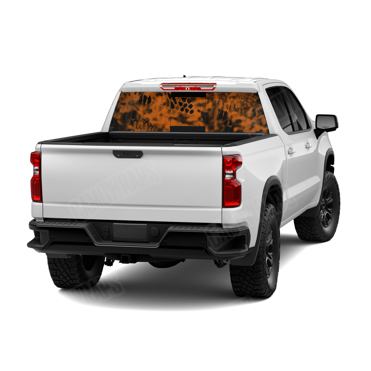 Kryptek Inferno Camo Rear Window Graphic