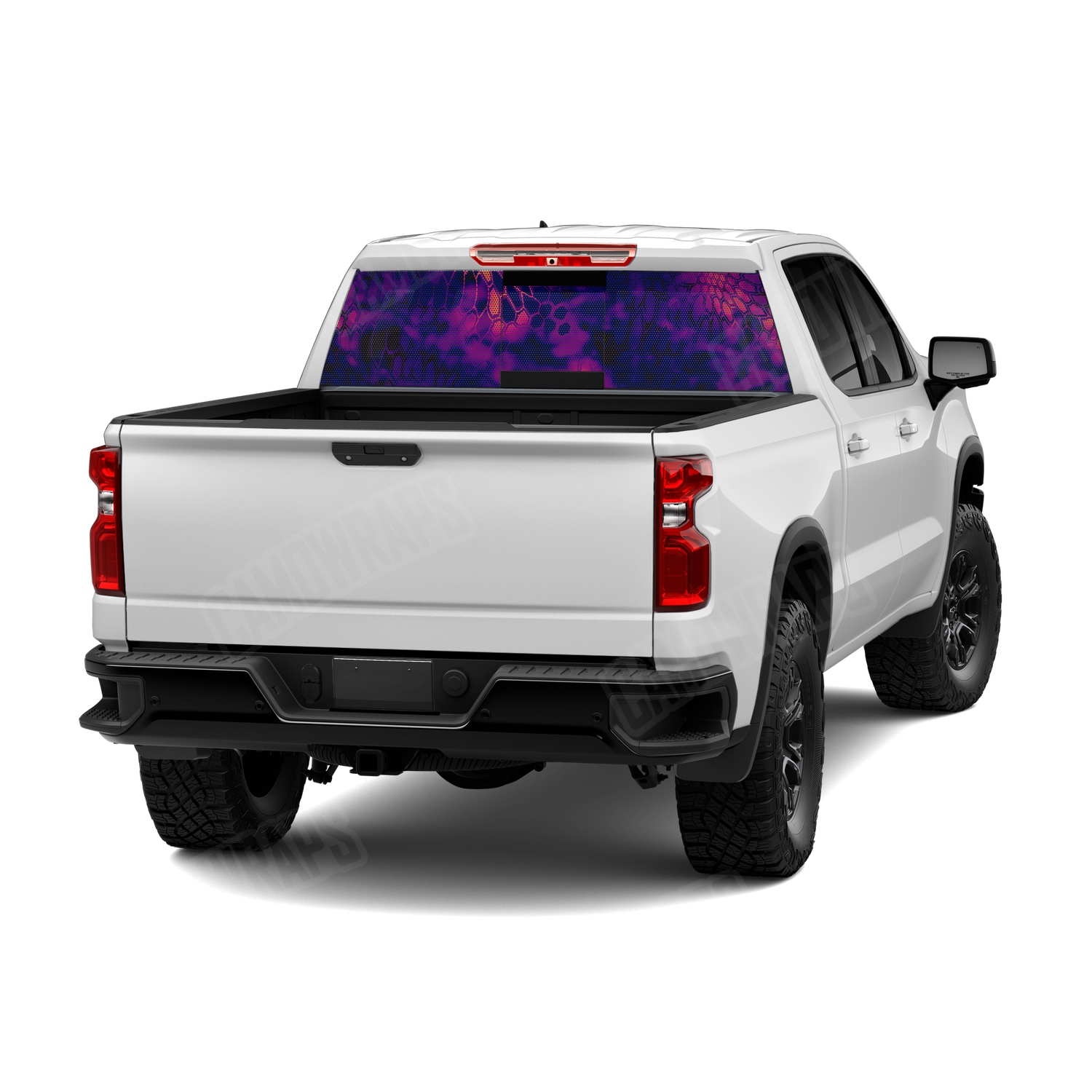 Kryptek Infrared Camo Rear Window Graphic