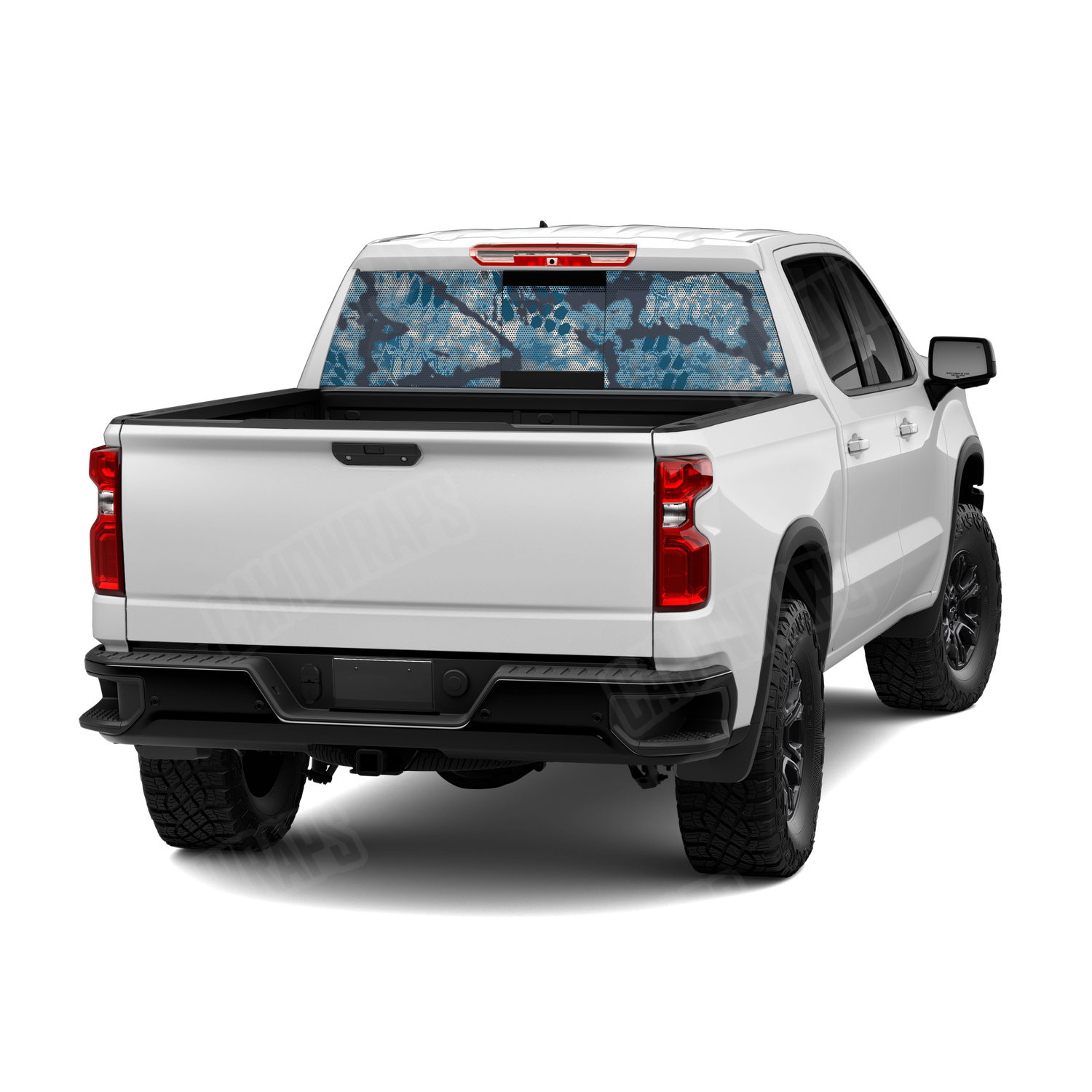 Kryptek Obskura Litus Camo Rear Window Graphic