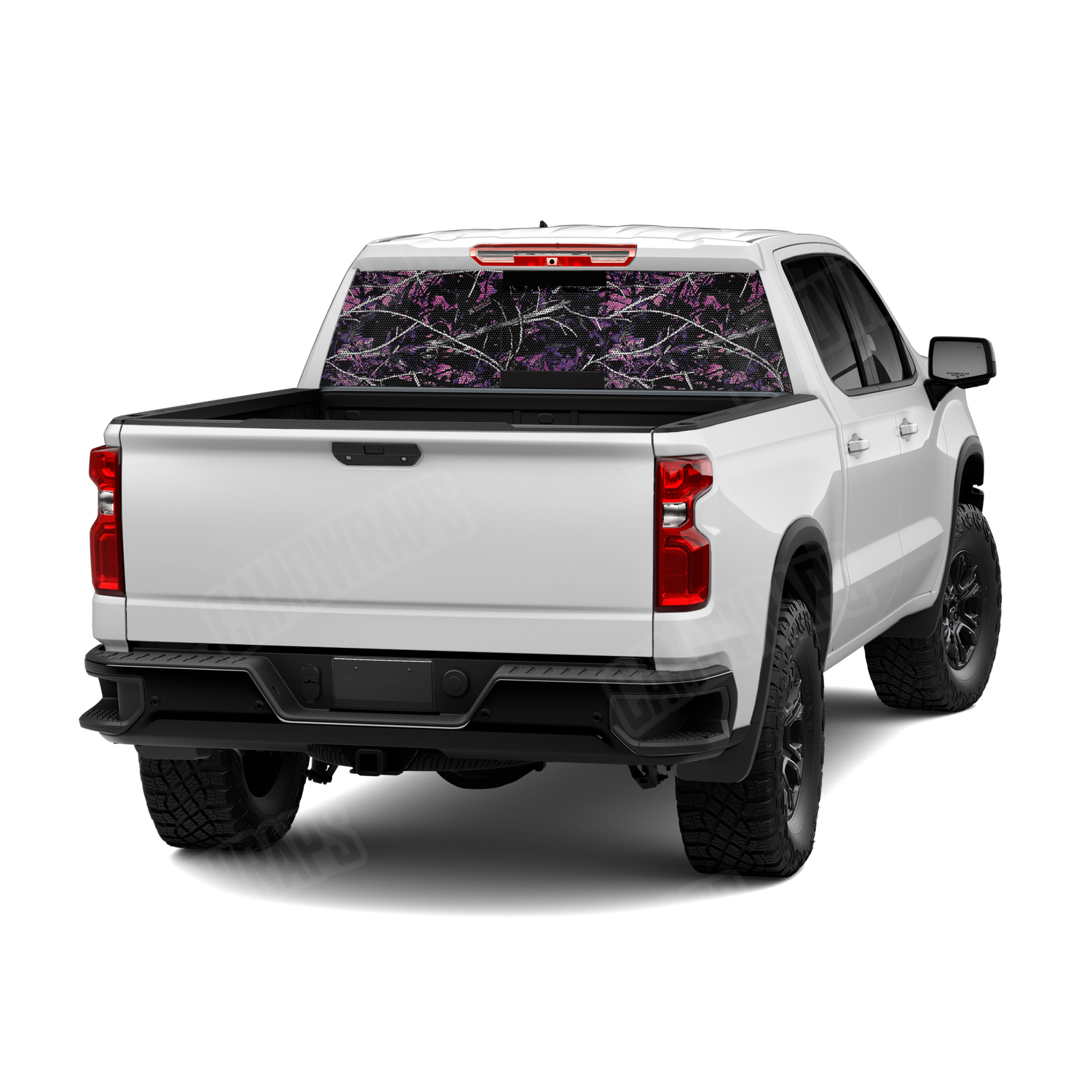 Muddy Girl Original Camo Rear Window Graphic