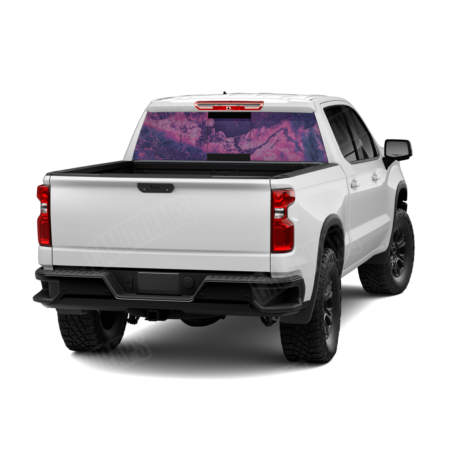 Realtree XTREME Galaxy Camo Rear Window Graphic