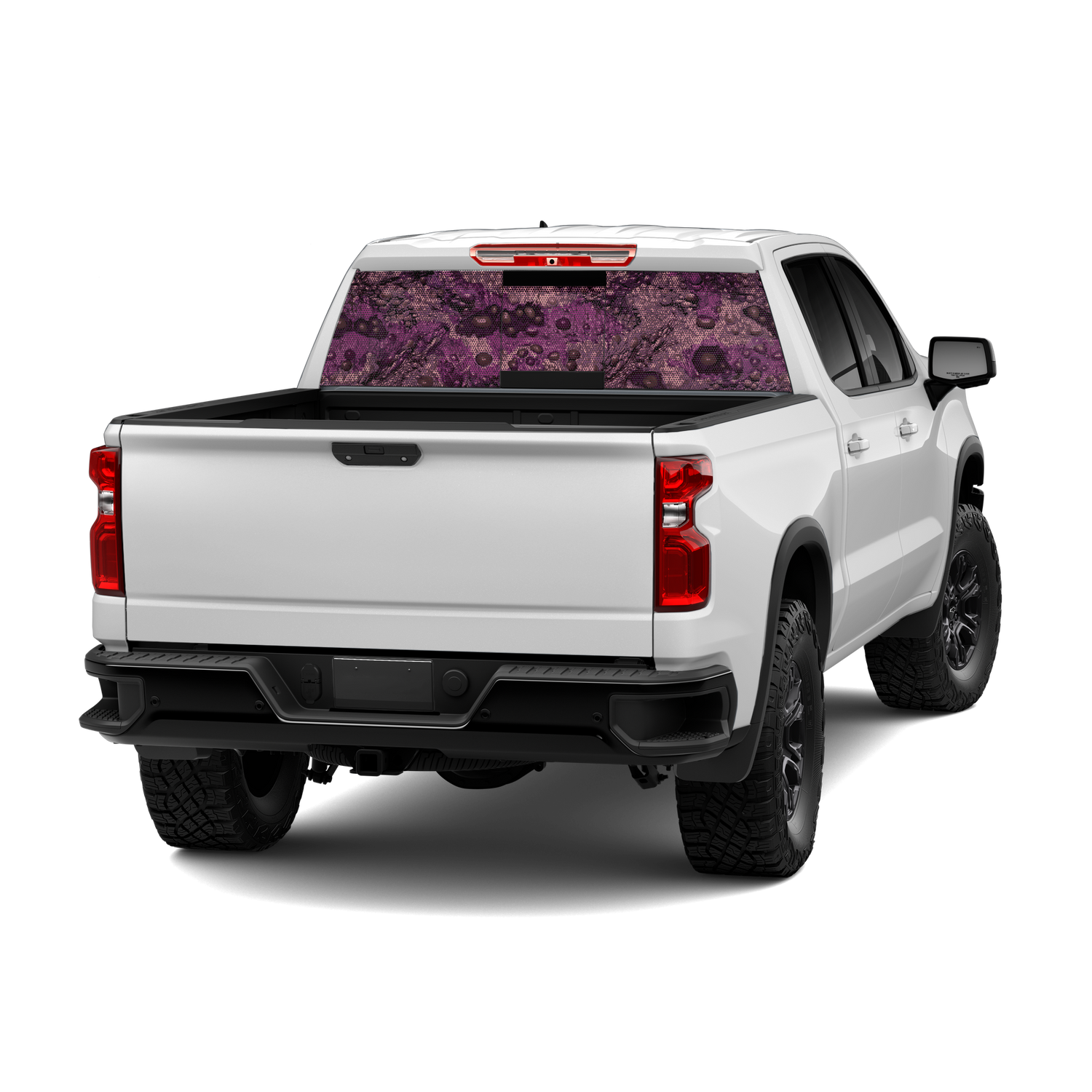 Toadaflage Grape Jelly Camo Rear Window Graphic