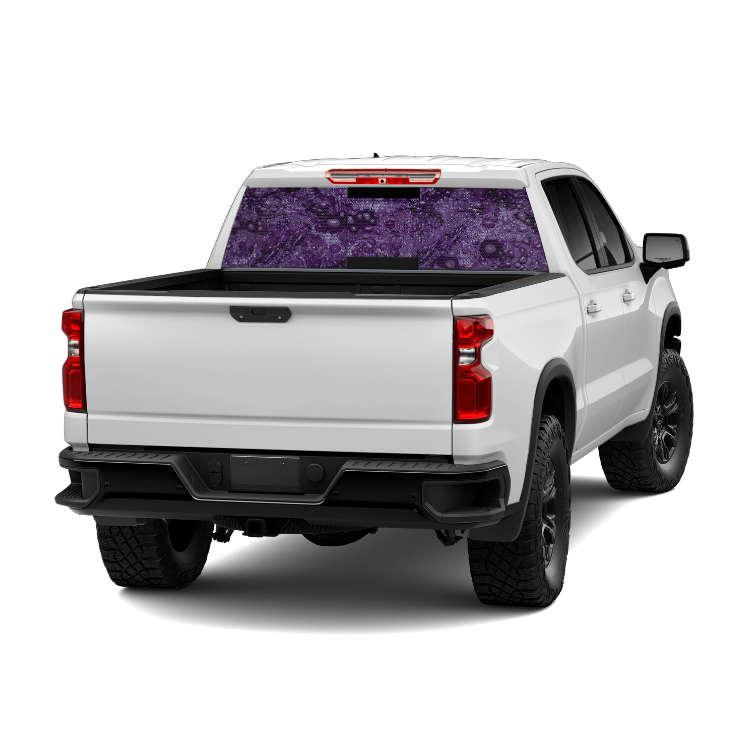 Toadaflage Purple Camo Rear Window Graphic