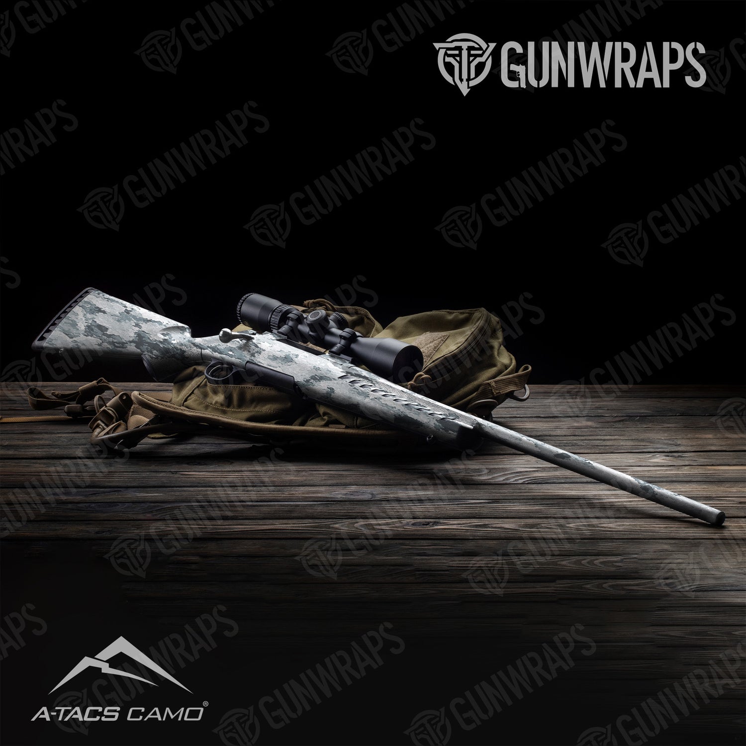 Rifle ATacs At-X Gun Skin Vinyl Wrap