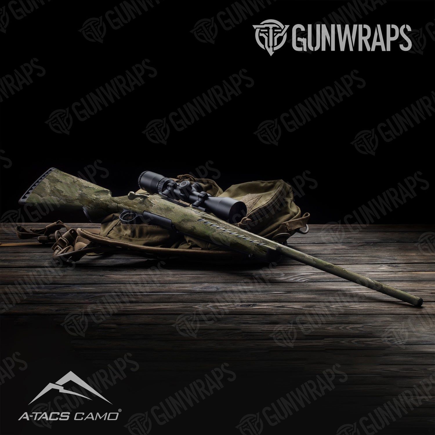 Rifle ATacs iX Gun Skin Vinyl Wrap