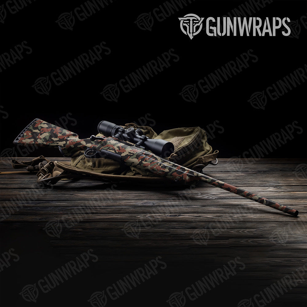 Rifle Erratic Militant Copper Camo Gun Skin Vinyl Wrap